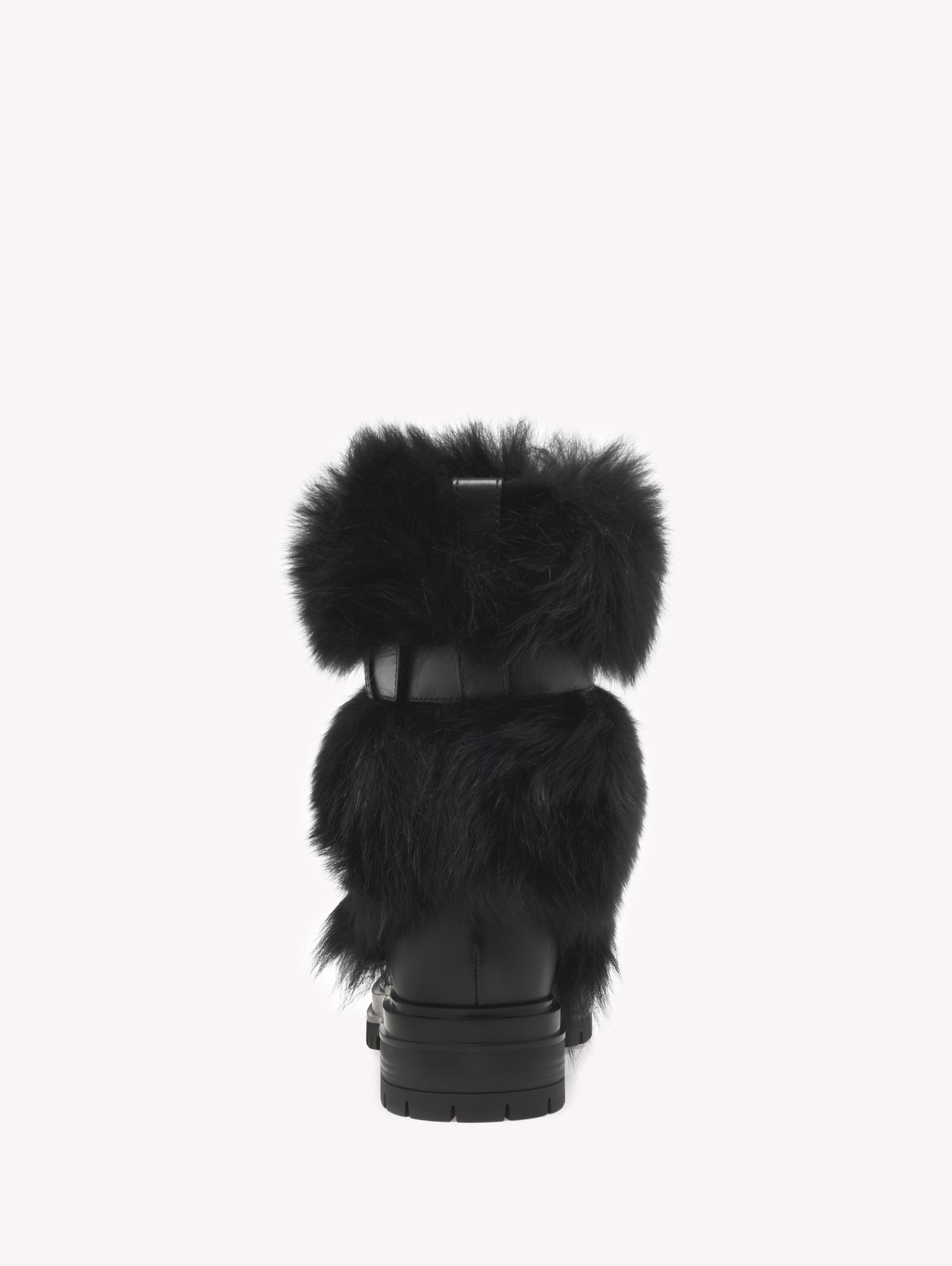 Gianvito Rossi Maverick Booties in Black at Nordstrom - 4