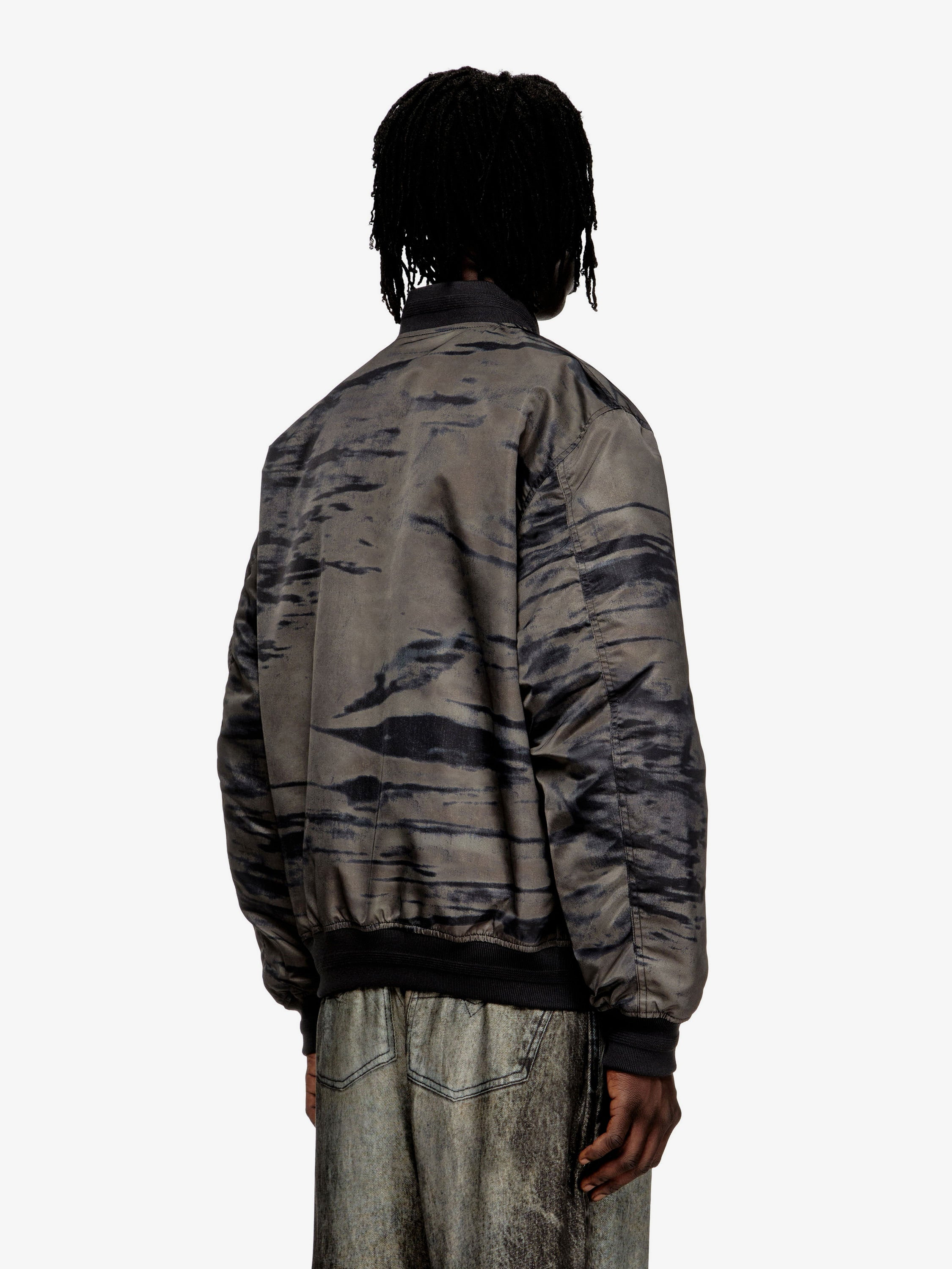 Diesel Men J-Kepes-Dlbz Nylon Bomber Jacket - 4