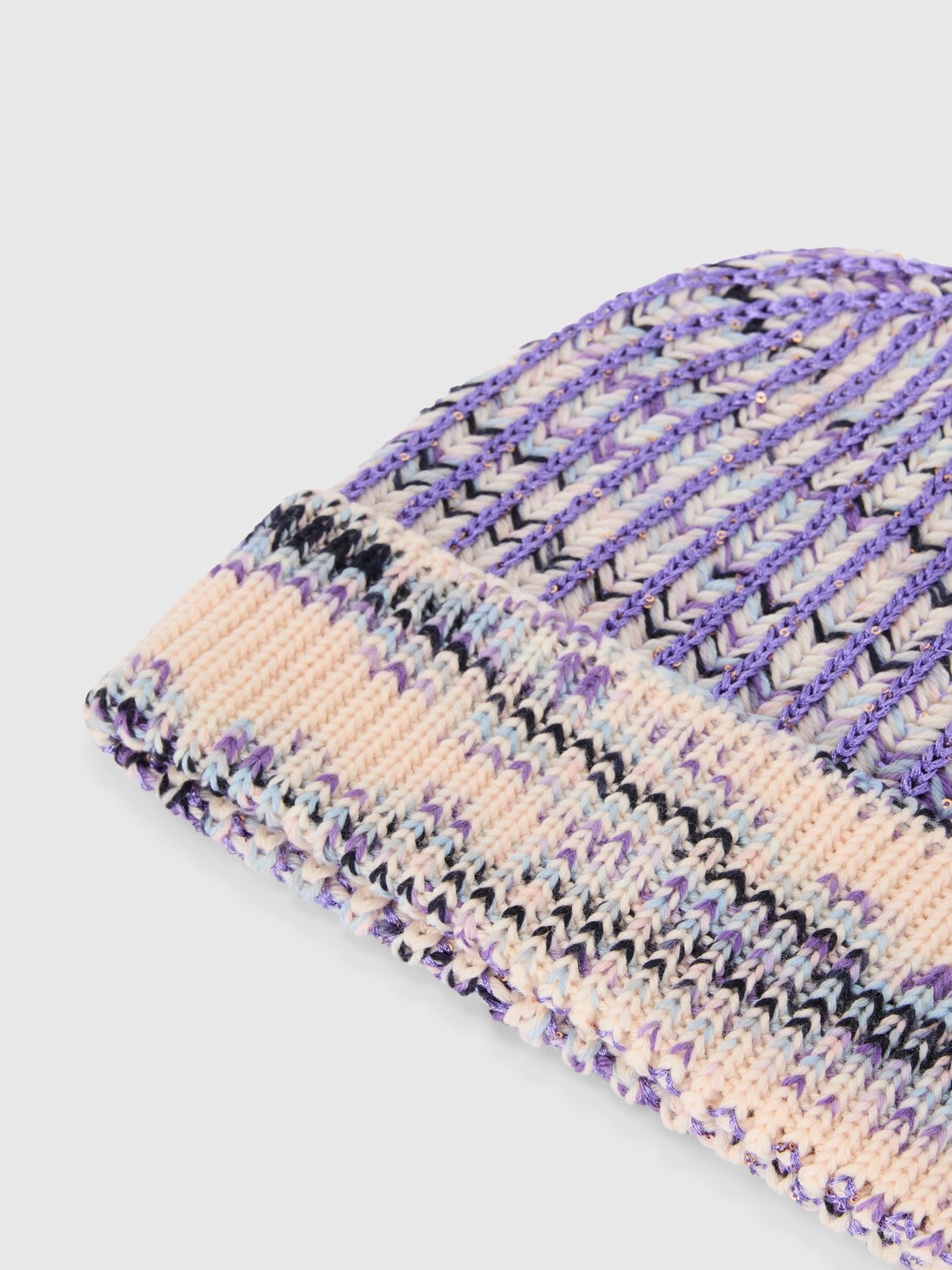 Slub wool blend beanie - 2