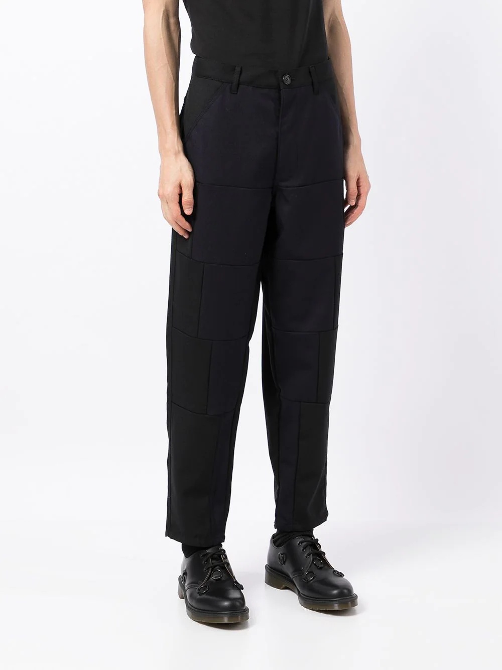 straight-leg tailored trousers - 3