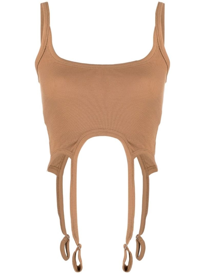 Hooks cropped tank top - 1