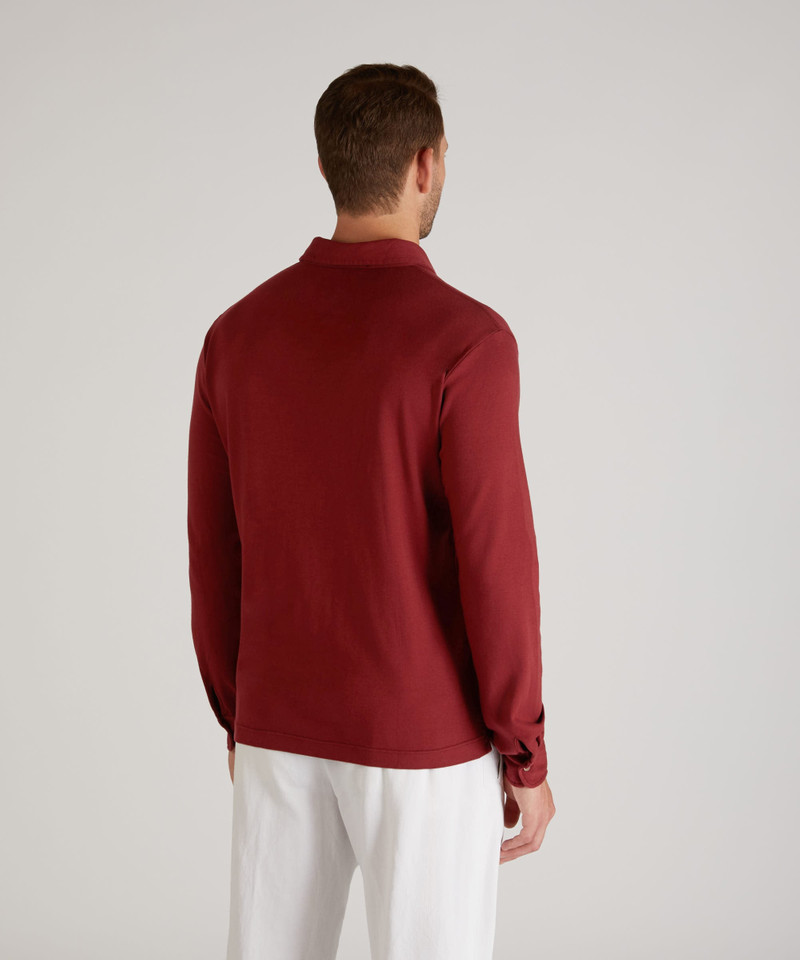 Certified interlock cotton slim fit polo shirt 3