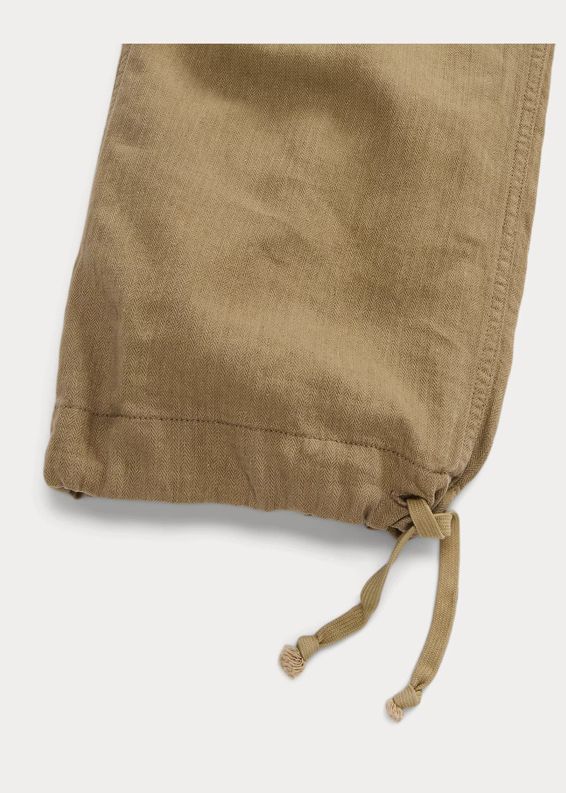 Linen-Cotton Herringbone Twill Coverall 5