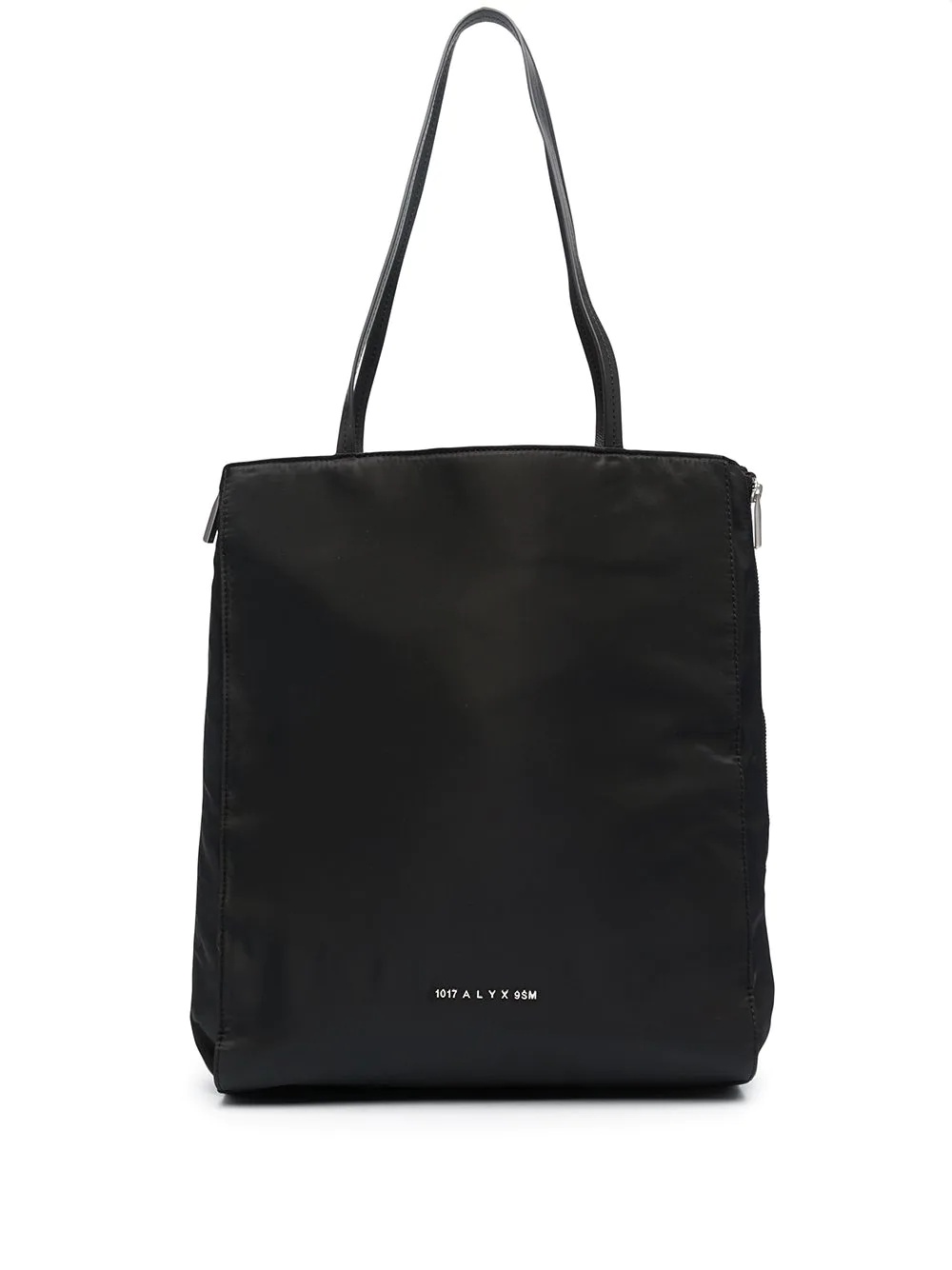 leather shopping tote - 1