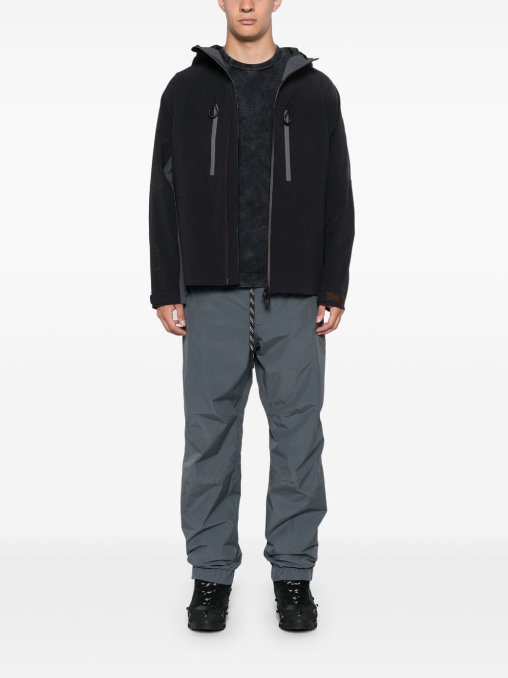 logo-embossed track pants - 2