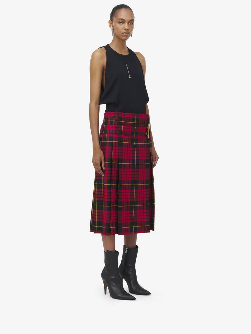 Tartan Kilt Skirt - 3