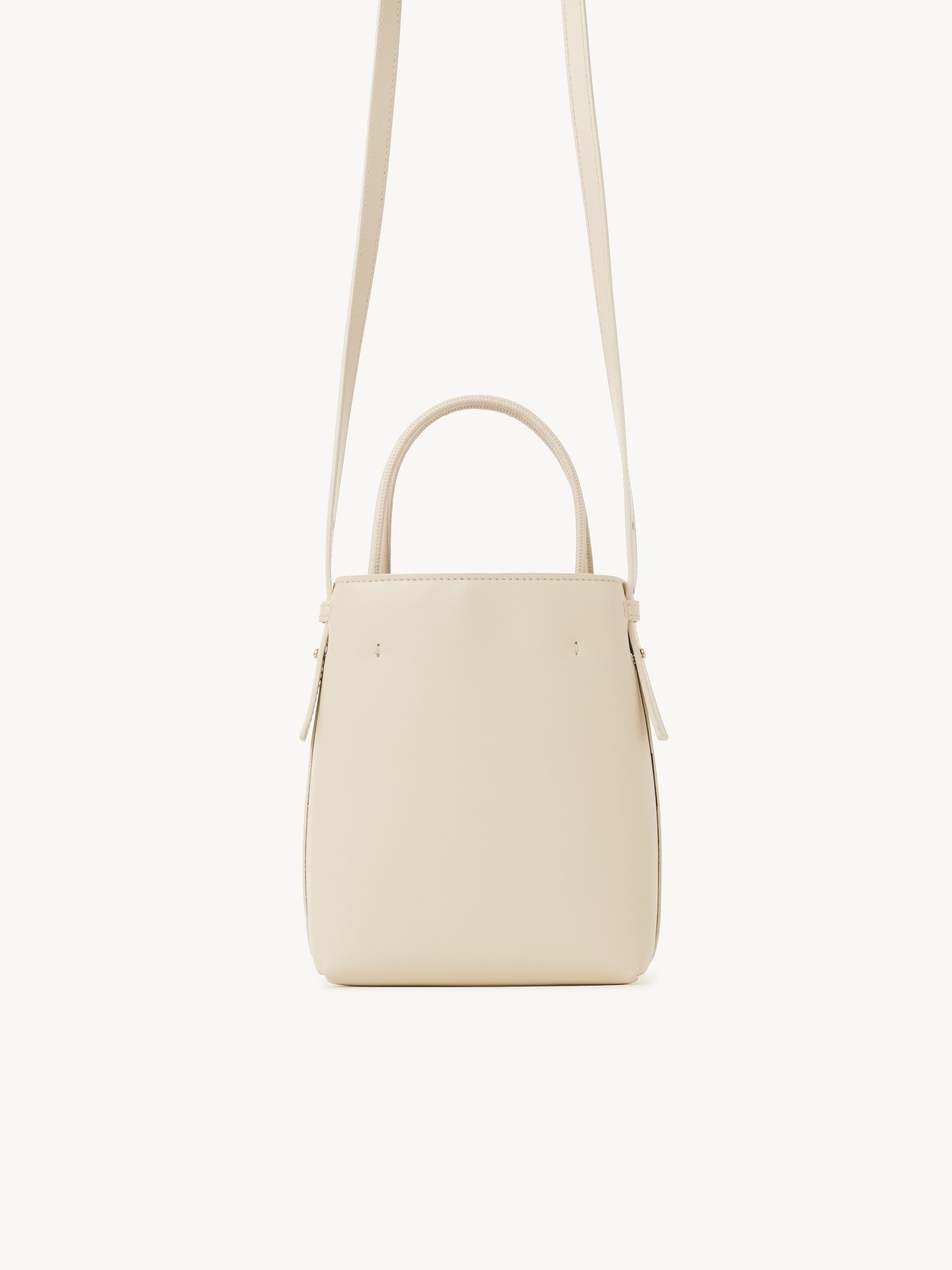 MICRO CHLOÉ SENSE TOTE BAG IN LEATHER - 4