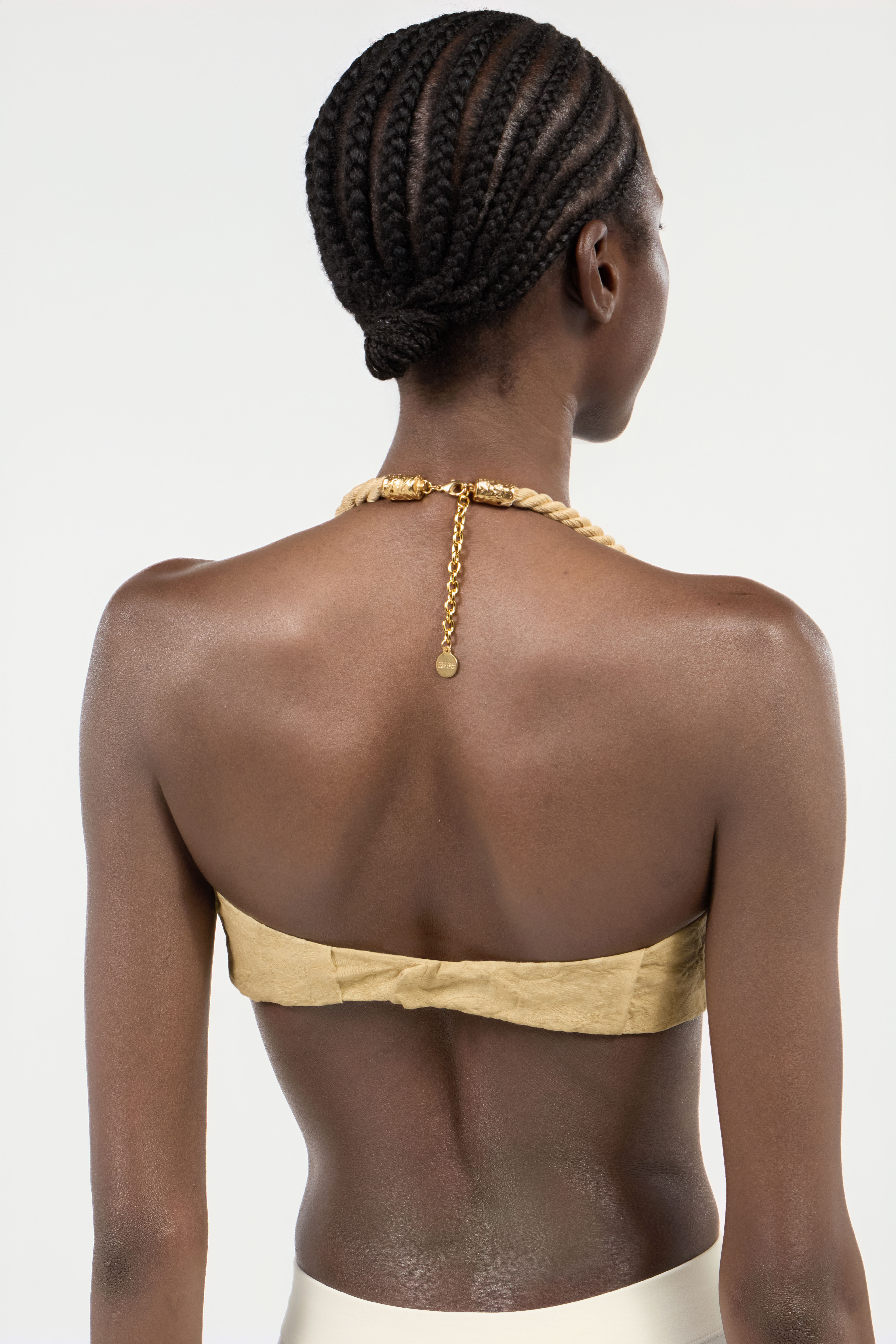 Sand Bralette Top with Rope Detail - 7