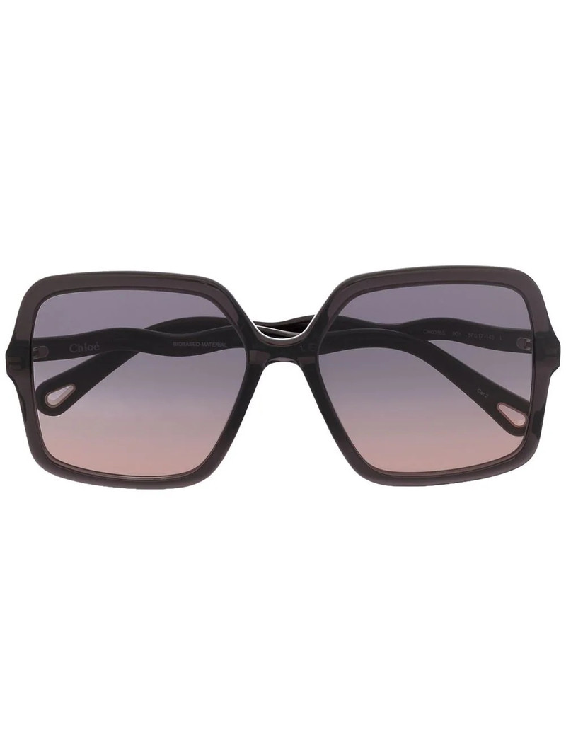 square-frame sunglasses 1