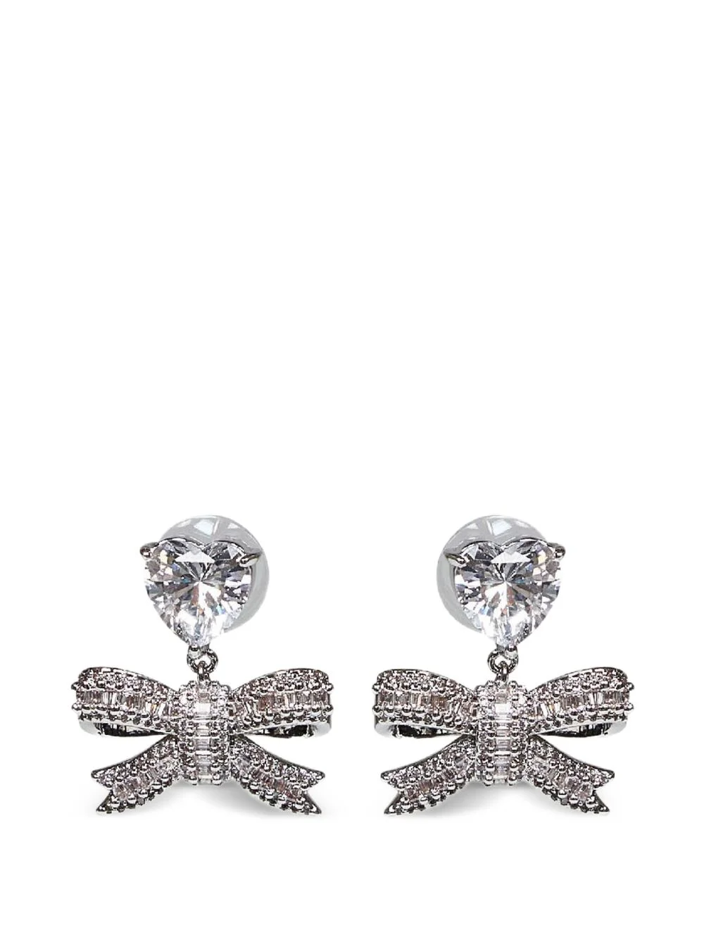 heart-shaped earrings - 1