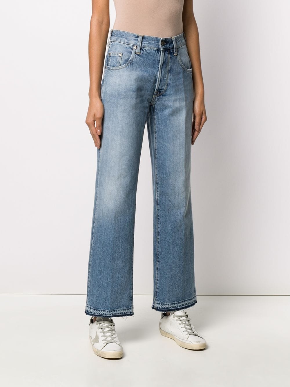 Ava high-rise wide-leg jeans - 3