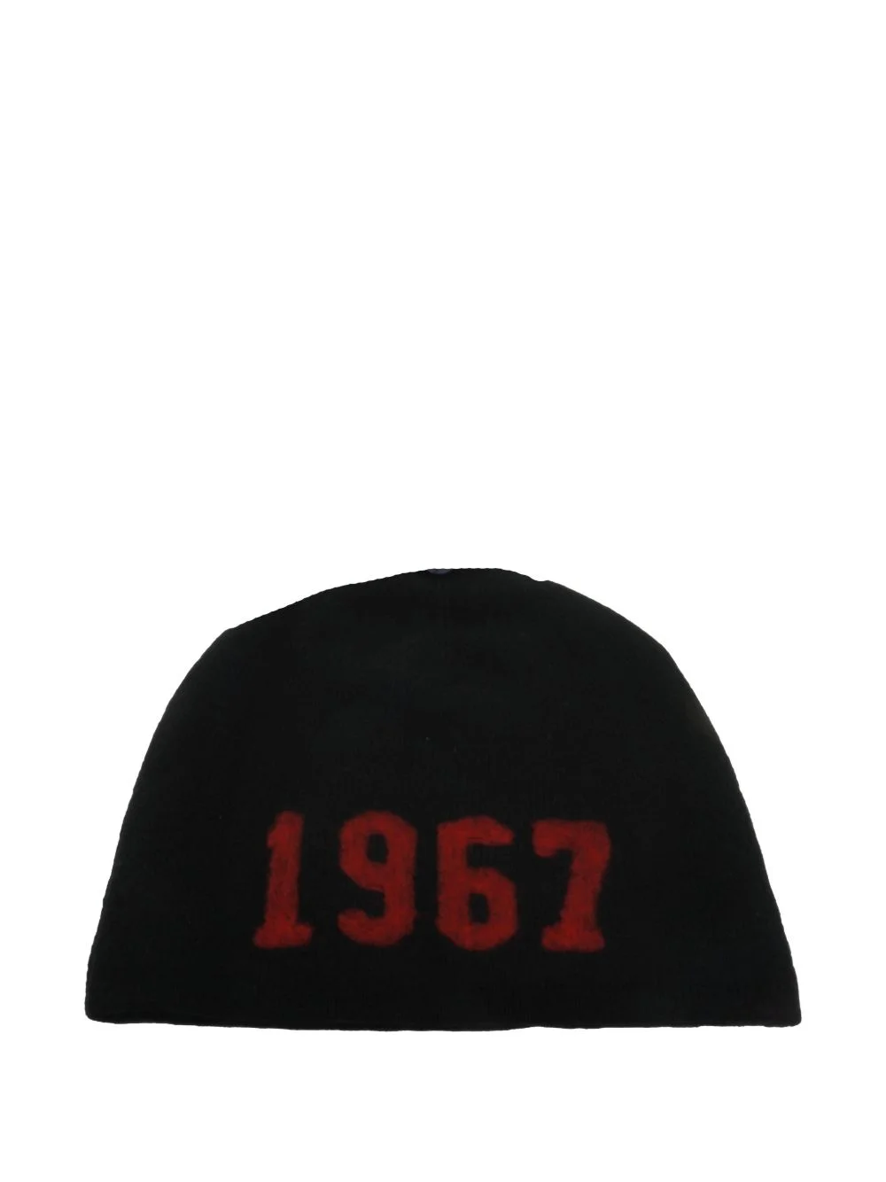 1967 felted logo-detail beanie hat - 1