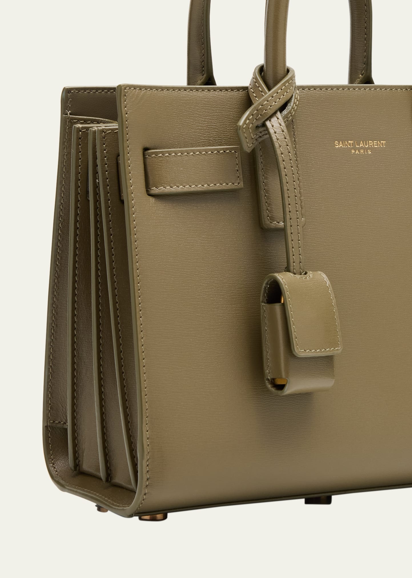 Sac De Jour Nano Top-Handle Bag in Smooth Leather - 5