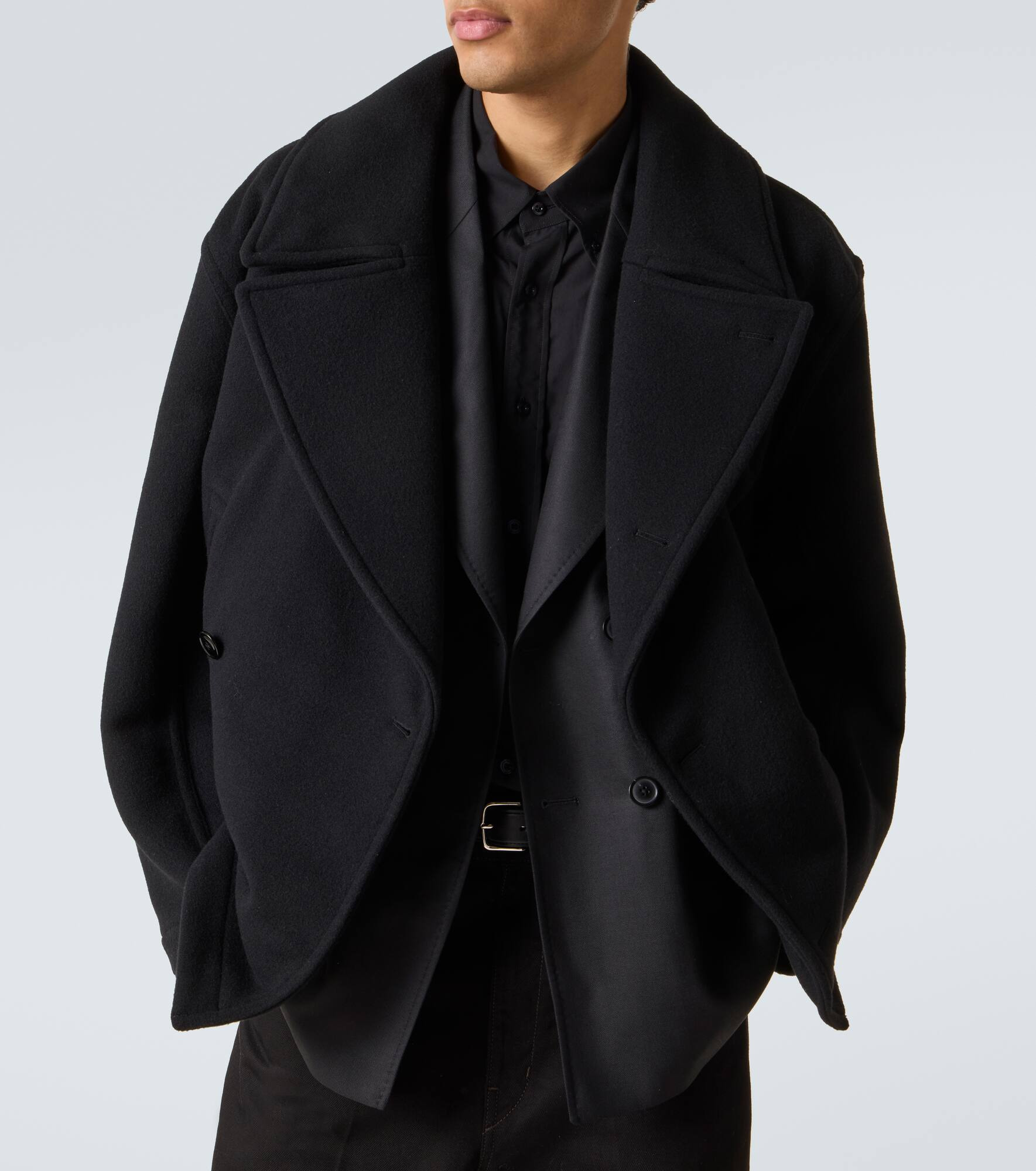 Wool peacoat - 5