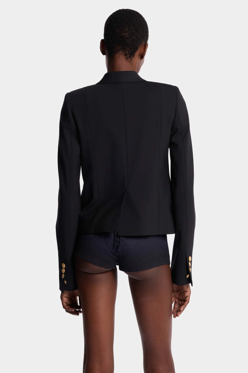 TROPICAL WOOL UNIFORM JACKET 4