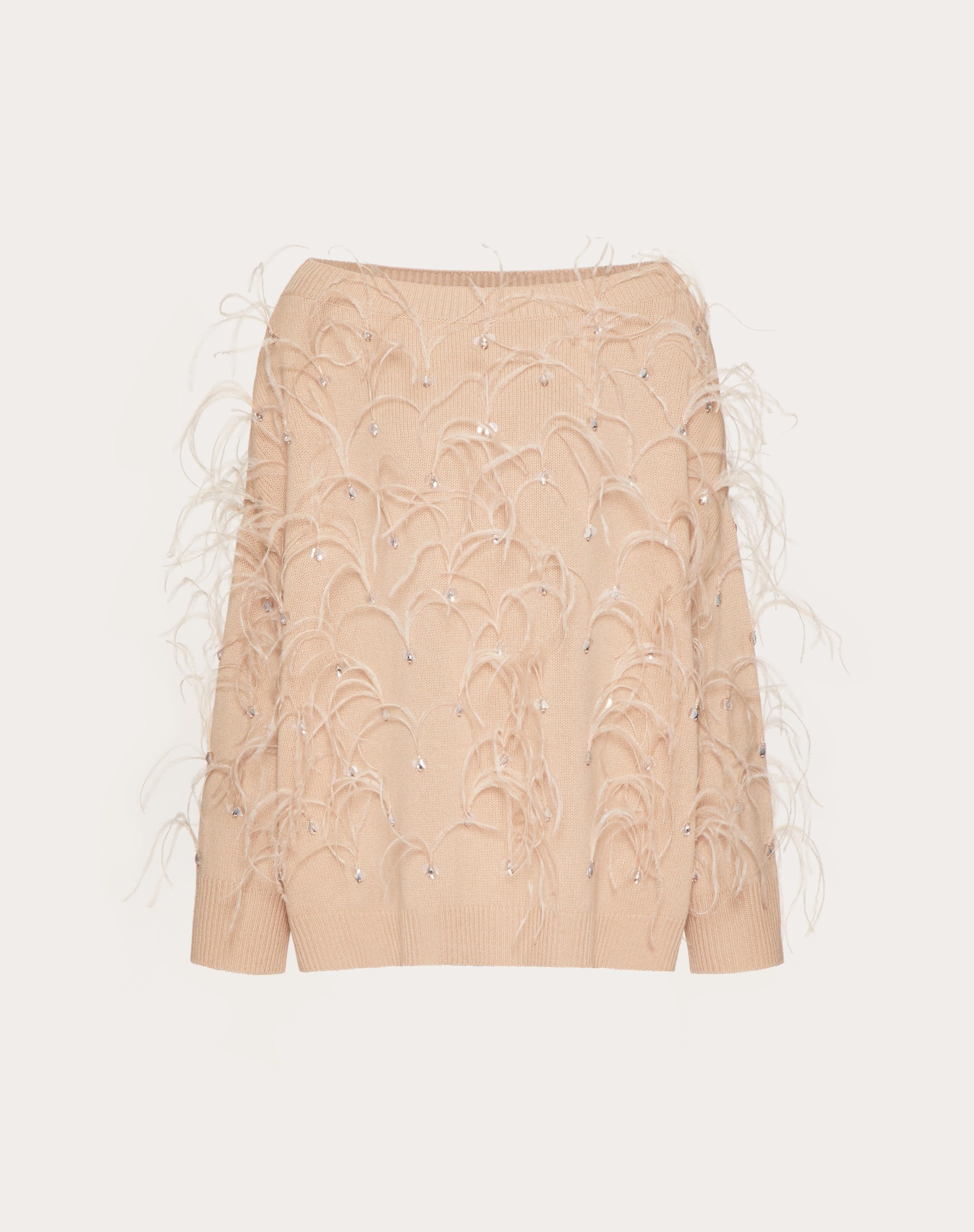 EMBROIDERED WOOL SWEATER - 1