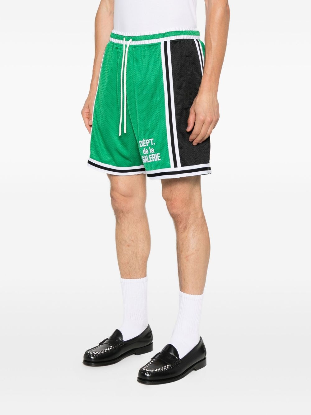 French-logo mesh shorts - 3