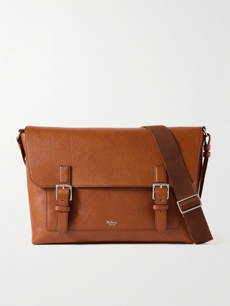 Chiltern Full-Grain Oak Legacy NVT Leather Messenger Bag 1