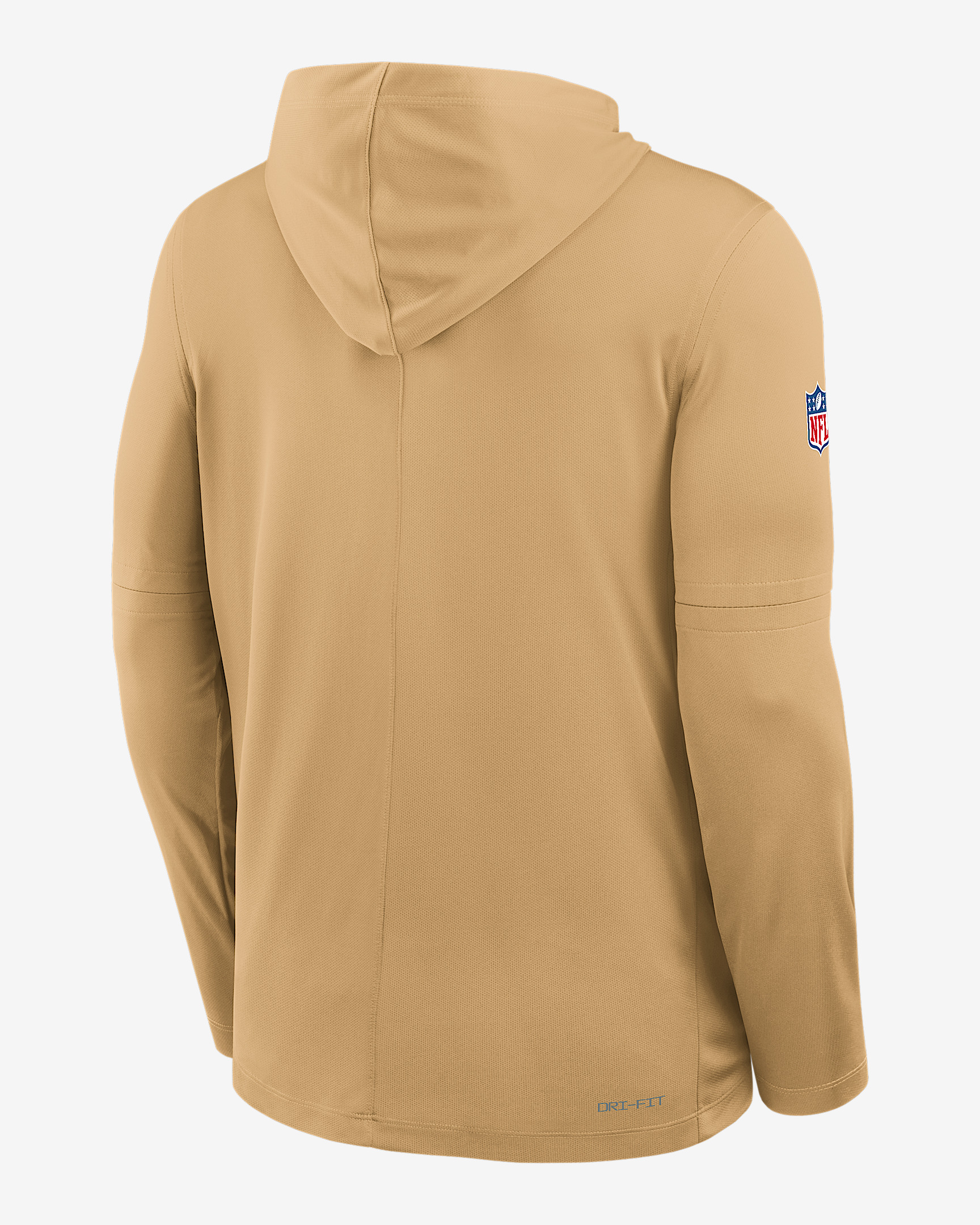 San Francisco 49ers Pure Fury Sideline Men's Nike Dri-FIT NFL Long-Sleeve Hooded Top - 2