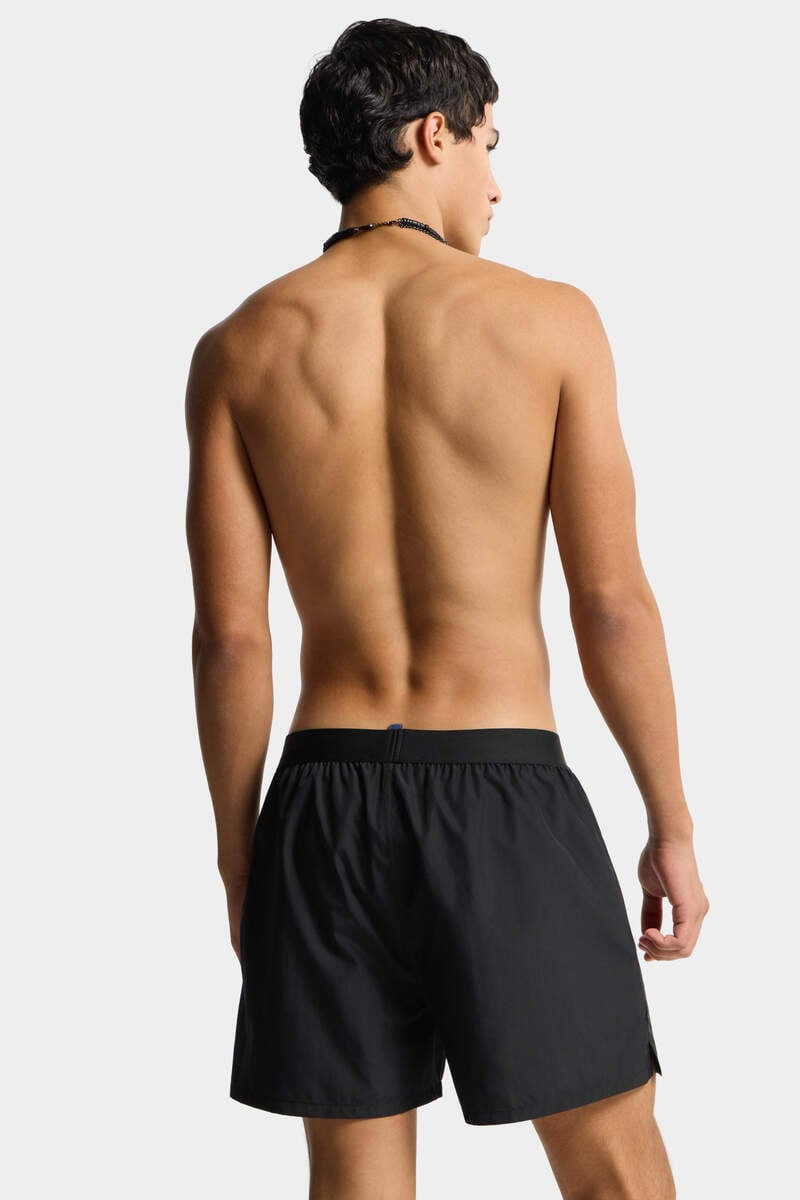 DSQUARED2 LOGO MIDI SWIM BOXER 4