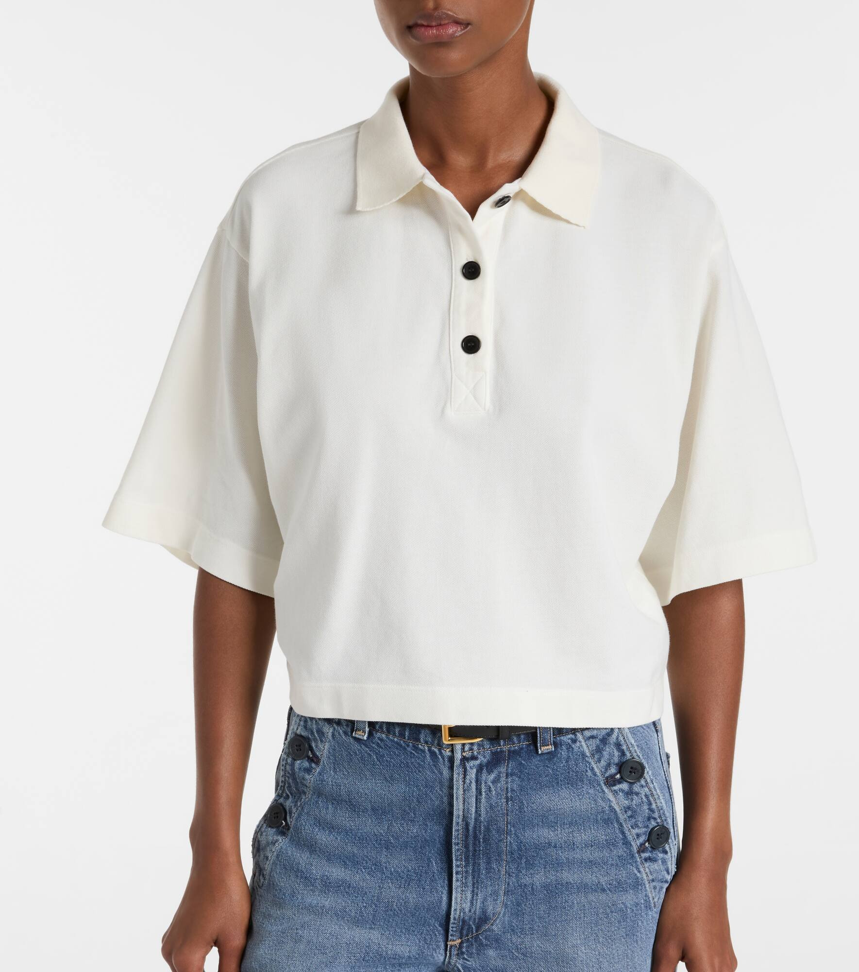 Lowen cotton piqué polo shirt - 5