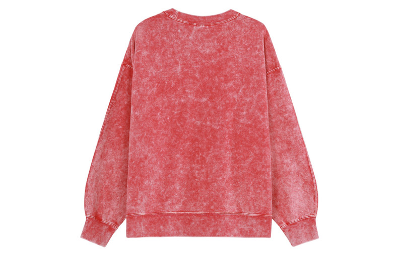 Jordan (WMNS) Air Jordan Flight Oversize Fleece Sweatshirt 'Red' DQ4602-605 outlook