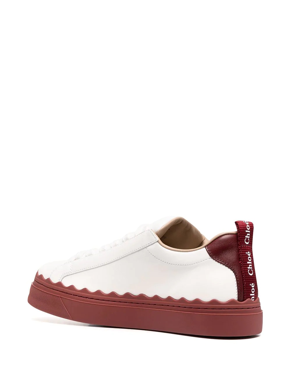 Lauren low-top calf leather sneakers - 3