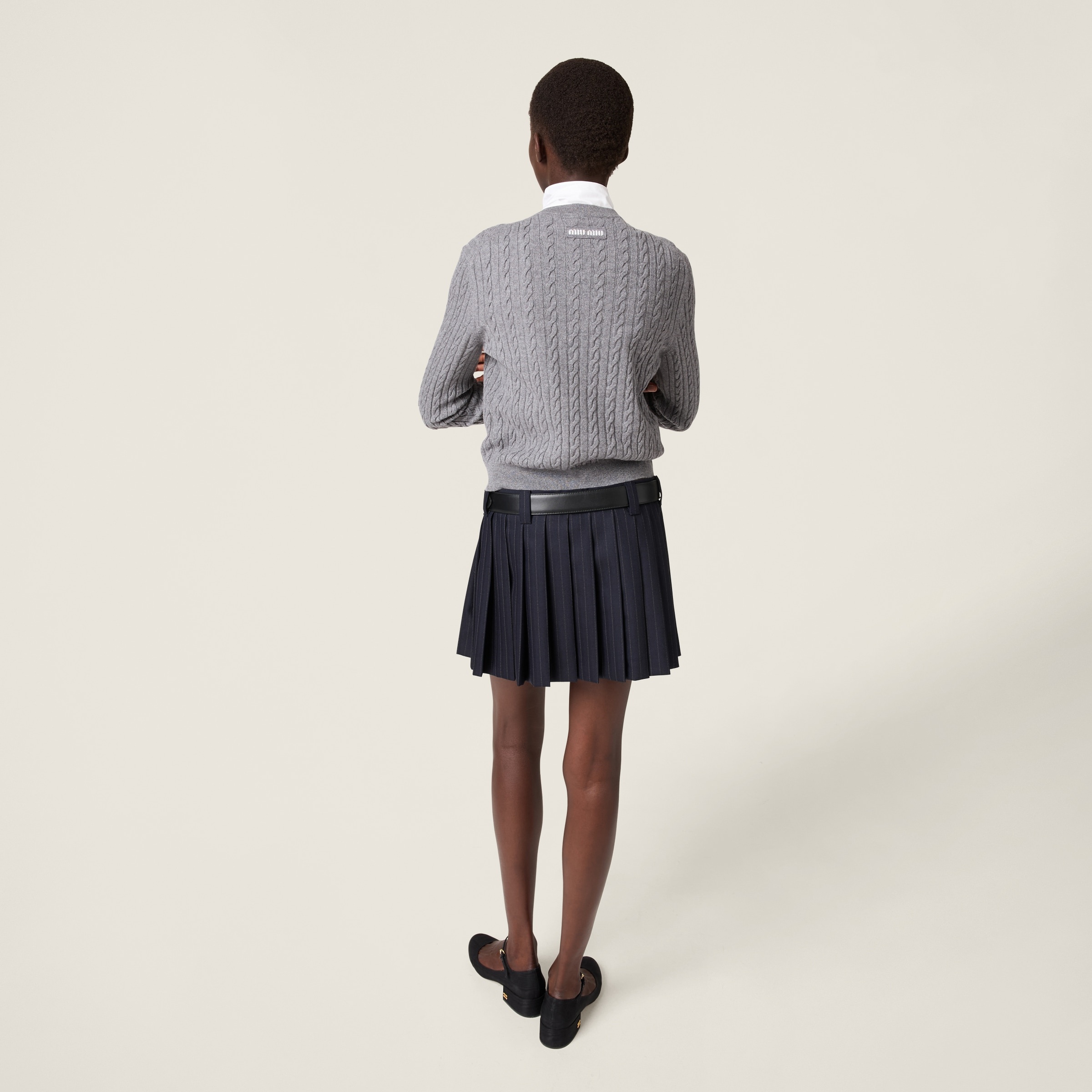 Cashmere knit cardigan - 3