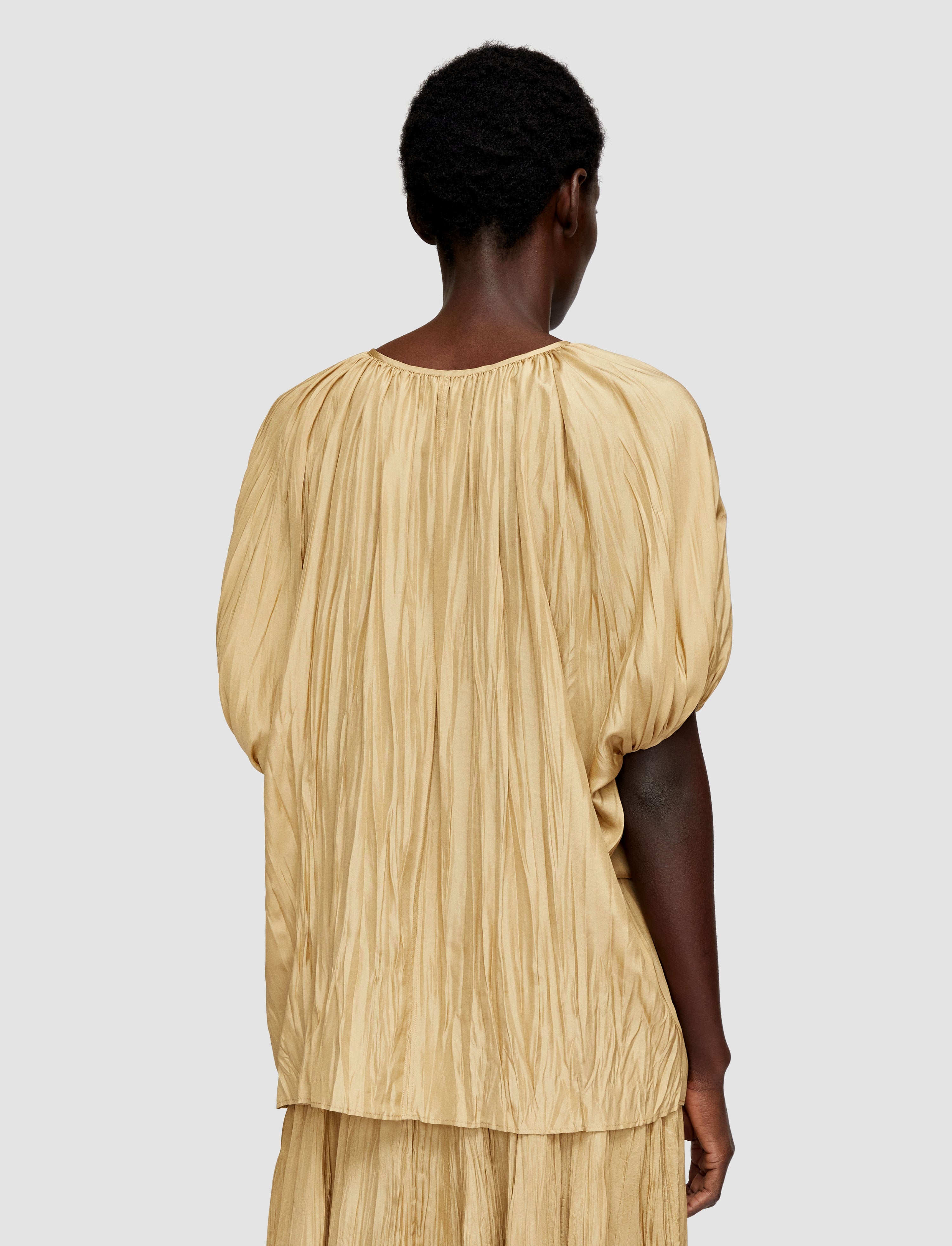 Briela Habotai Silk Blouse - 4