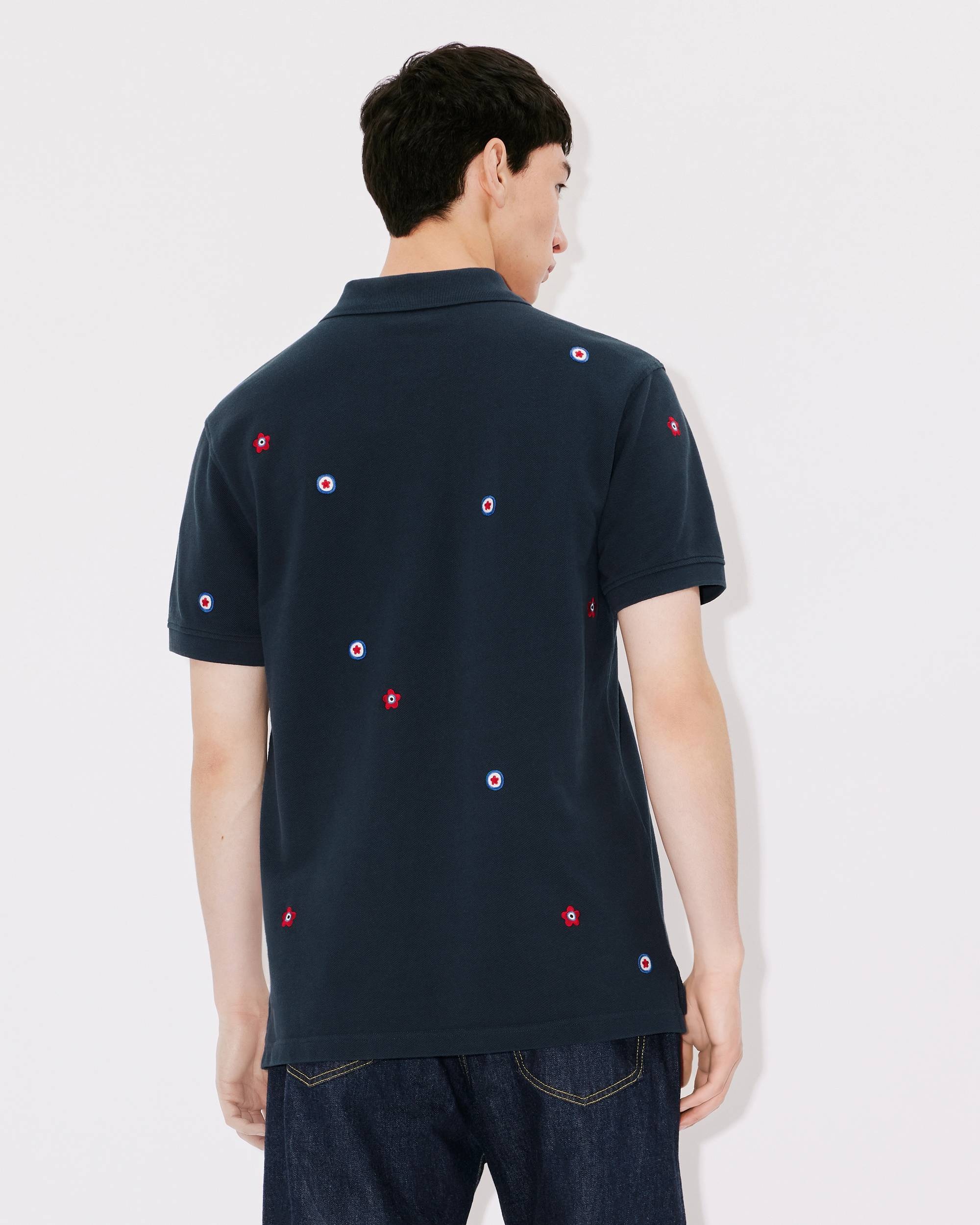 KENZO Target embroidered polo shirt - 4
