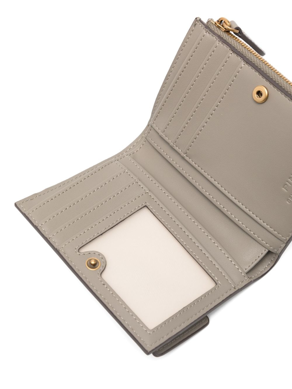 leather zip-fastening wallet - 3