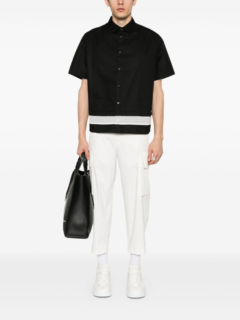 Neil Barrett tapered cargo trousers outlook