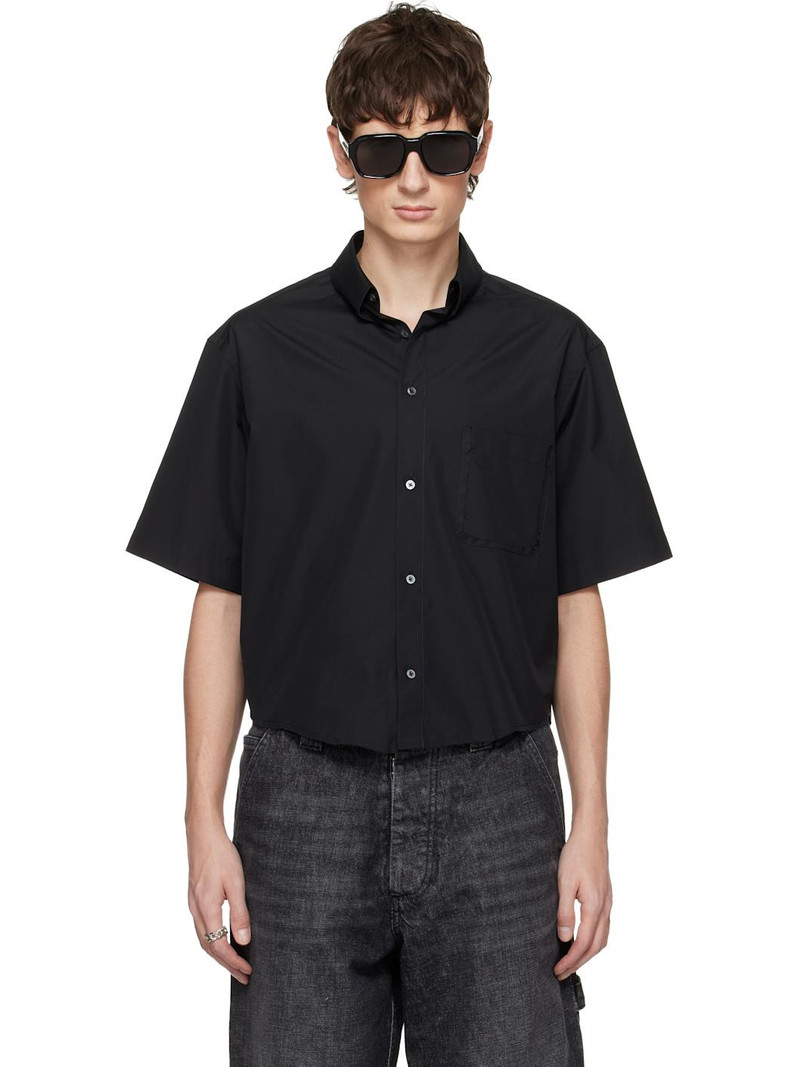 Black Short-Sleeved Shirt 1