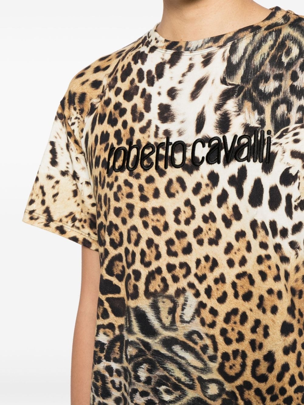 leopard-print cotton T-shirt - 5