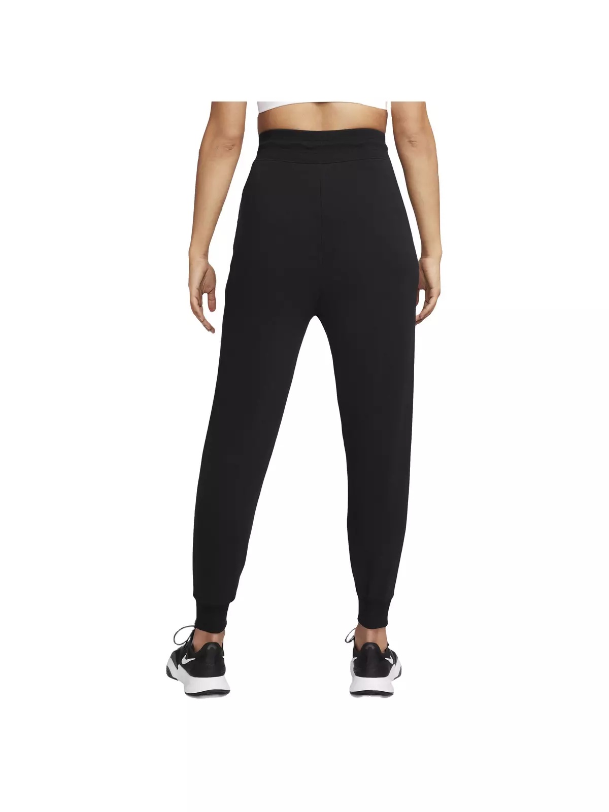 Women's One Dri-FIT High-Rise 7/8 French Terry Joggers - 2