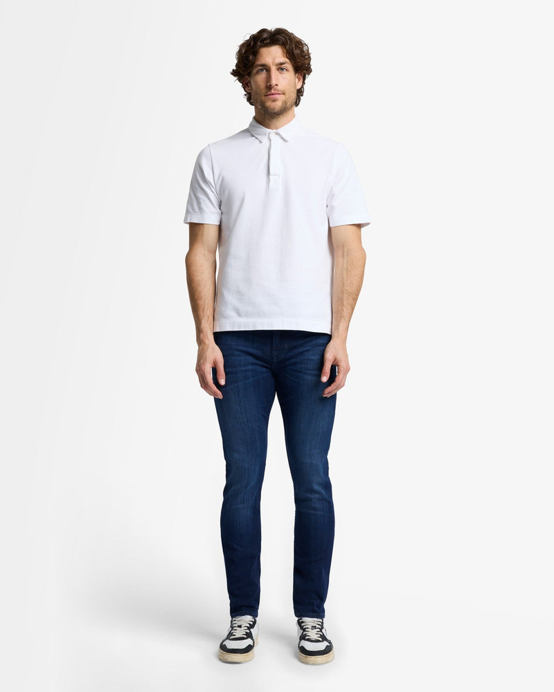 7 For All Mankind Luxe Performance Plus Slimmy Tapered In Deep Blue outlook
