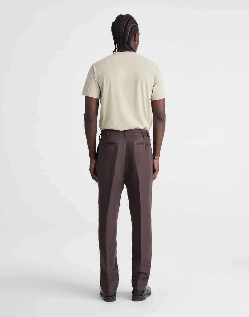 Madewell Double-Pleated Trousers in Linen-Cotton Blend outlook