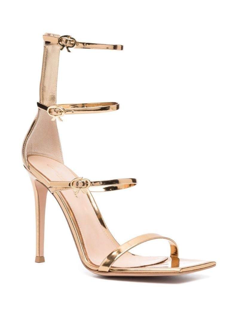 Ribbon Uptown 105mm strappy sandals - 2