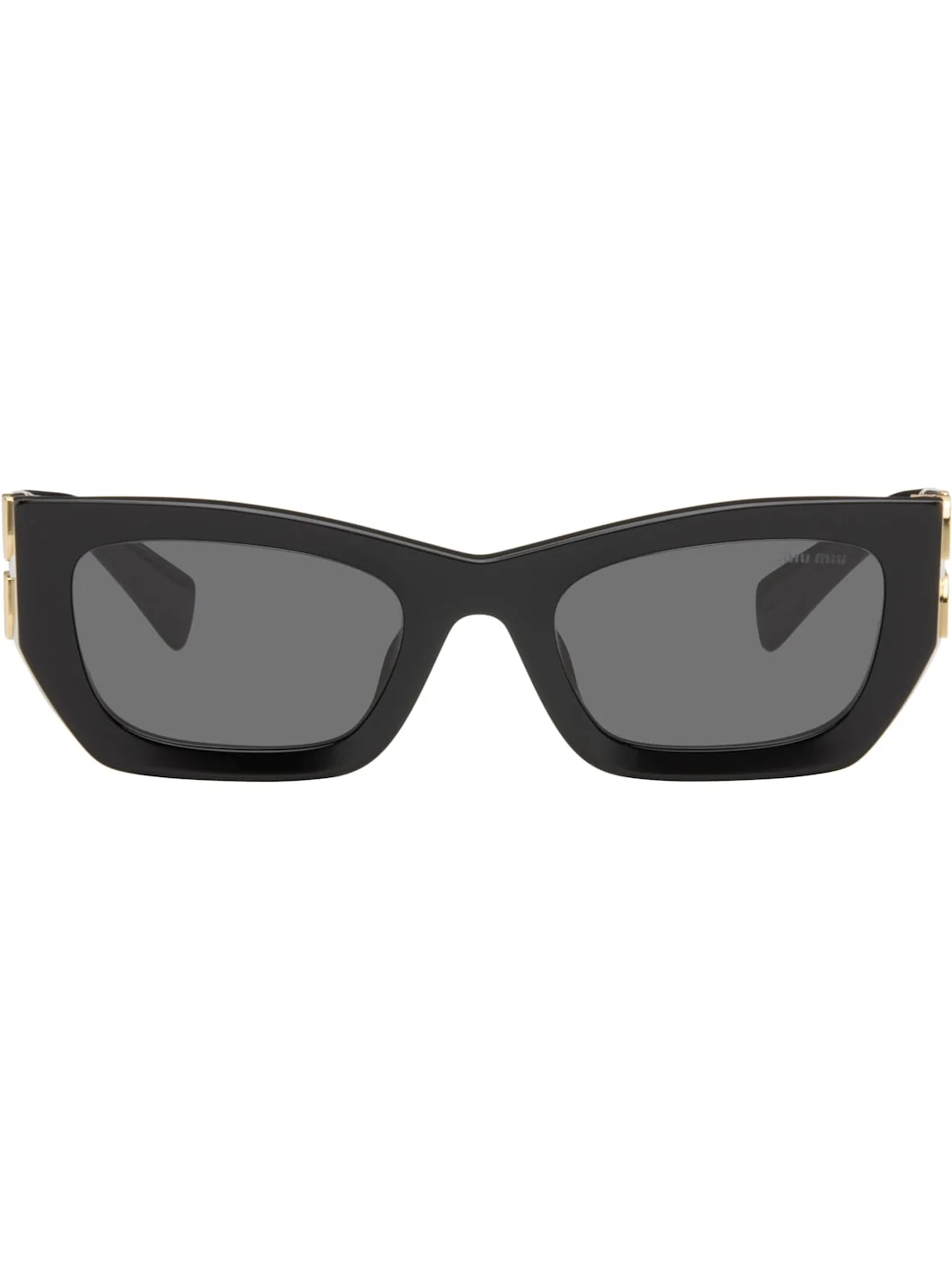 Black Miu Glimpse Sunglasses - 1