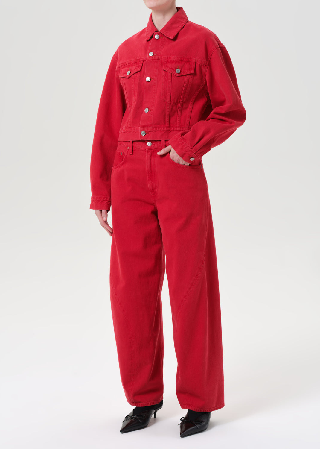 RADLEY JACKET IN TOMATO - 4