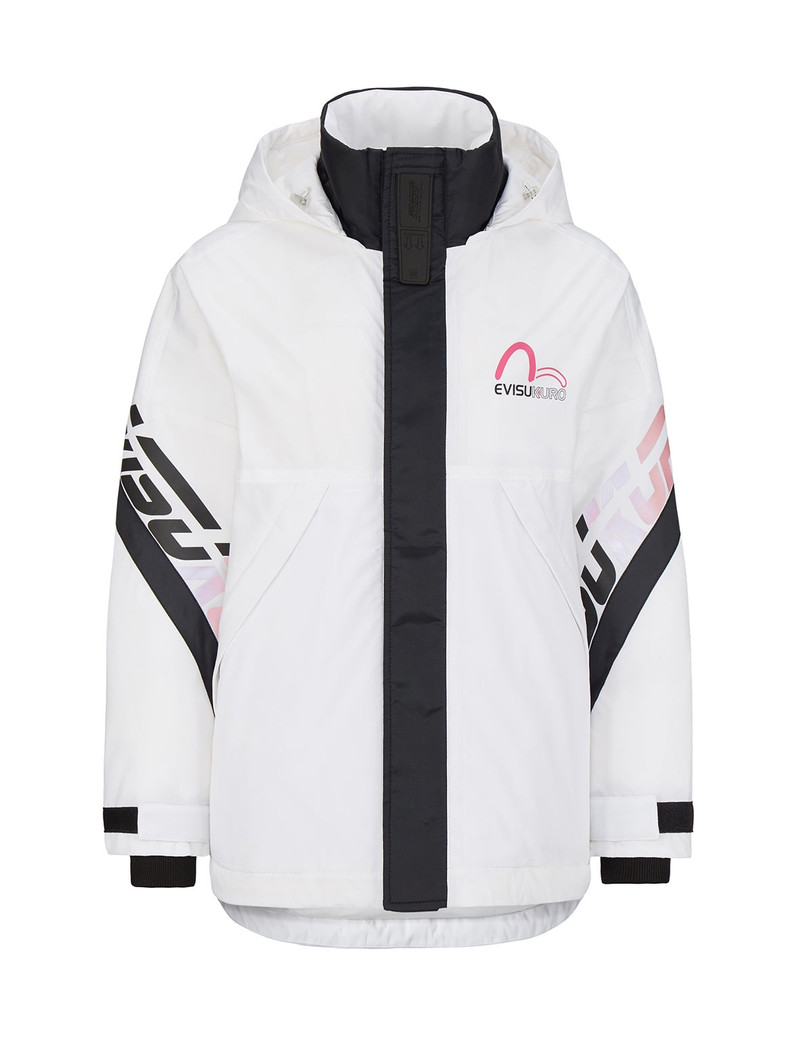 EVISU Air-Fill Down Logo Badge Down Jacket outlook