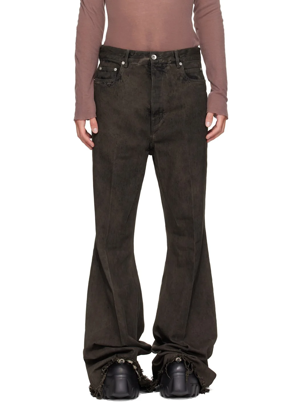 Gray Tower Bolan Bootcut Jeans - 1