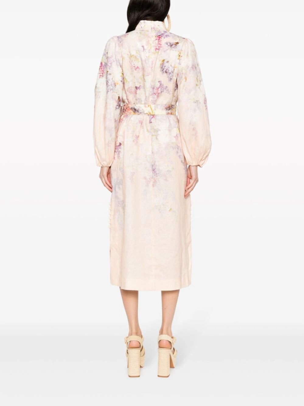 【Zimmermann】LYRICAL BUTTONED MIDI DRESS リネン ミディ Zimmermann | Dresses | Nwot Zimmermann Lyrical Buttoned Midi