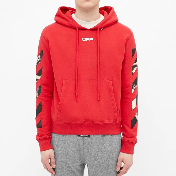 Men's Off-White Painting Red OMBB034S20E300042088 - 3