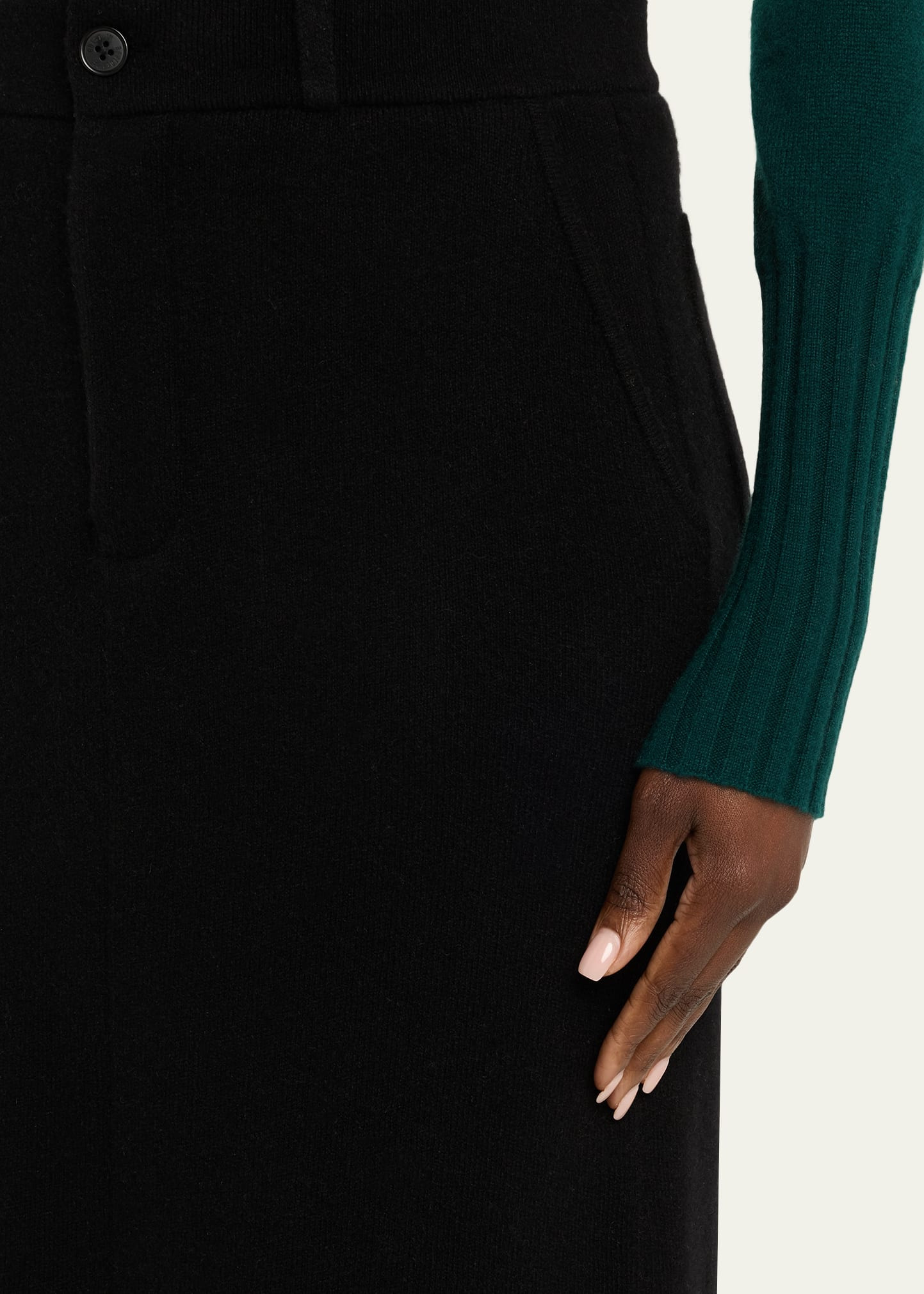 Cashmere Tailored Skirt - 5