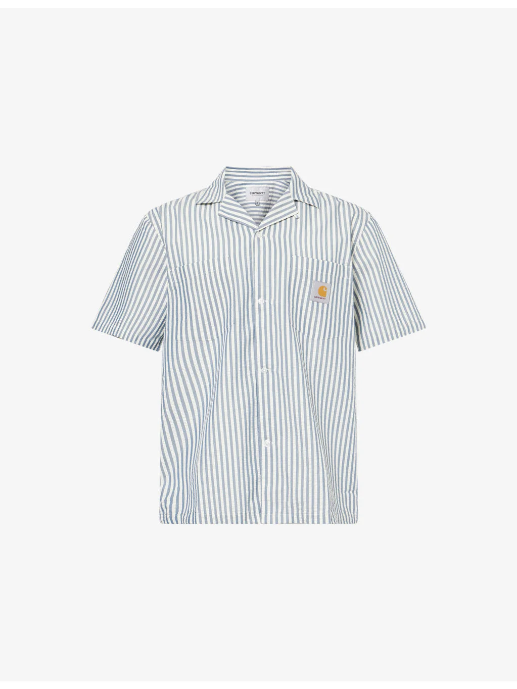 Leavel Seersucker Cotton-Blend Shirt - 1