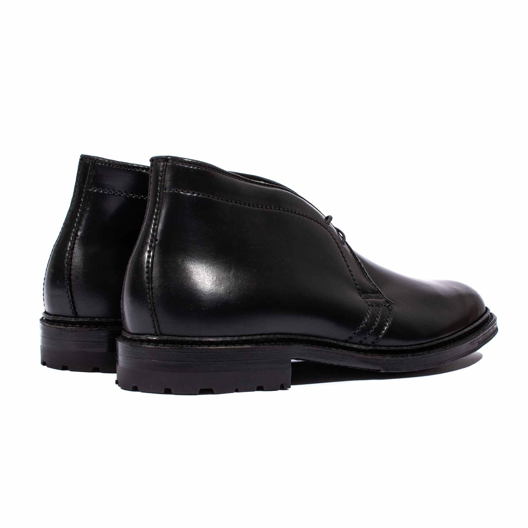 Chukka Boot Black Shell Cordovan with Commando Sole - 3