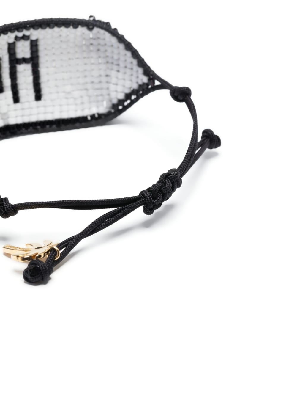 logo beaded bracelet - 3