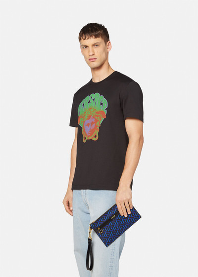 VERSACE La Greca Signature medium pouch outlook