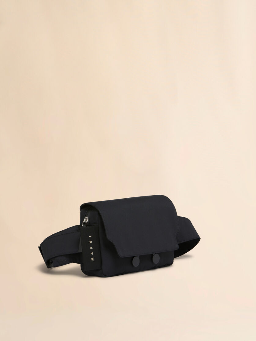 BLACK CORDURA® CITYSCAPE BELT BAG - 5